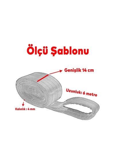 Polyester Sapan 6 Ton - 6 Metre