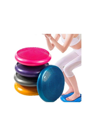 Denge Diski - Dikenli Masaj Yüzeyli - Pilates Ve Koordinasyon Minderi