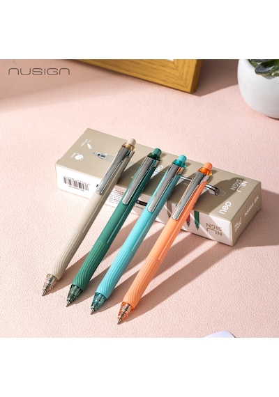 Nusıgn 0.7 Mm Jel Kalem Mavi Mürekkep Ergonomik Yazım Kalemi Blue