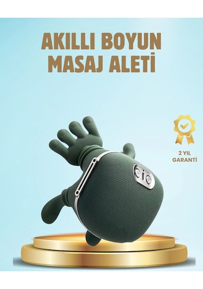 Buğz Isıtmalı Boyun Ve Omuz Masaj Aleti Kablosuz Çok Renkli