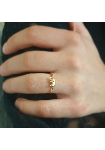 Fil Altın Yüzük Rose Gold 398003937