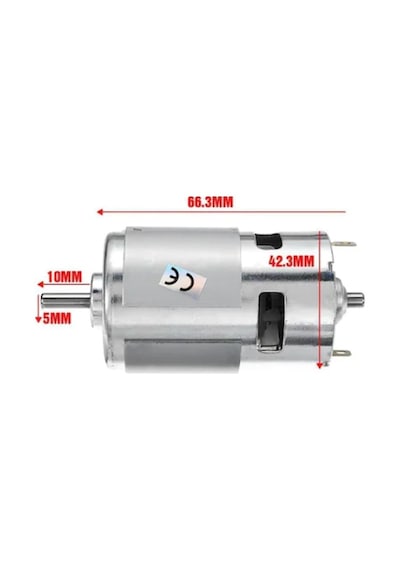 Mlsemfaelektronik-Rs 775 Dc Motor 12V-36V 7500-15000 Rpm