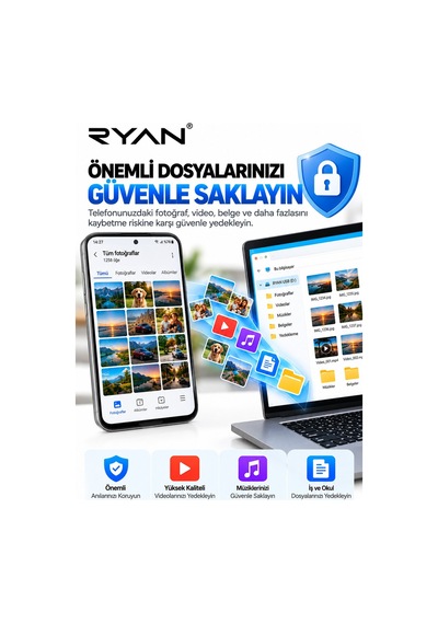 32 Gb Otg Flash Bellek Type C Otg Flash Usb Data Bellek Pratik Araç Okul Eşyası Bağlantı Diski