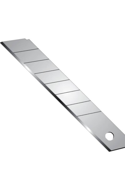Gfb Maket Bıçağı Yedeği 18x0,5mm 7 Kırımlı 10'lu