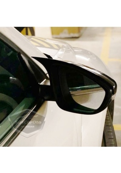 ŞüsCarOto Vw New Beetle 2011-2019 Batman Yarasa Ayna Kapağı Piano Black ABS Plastik (00)