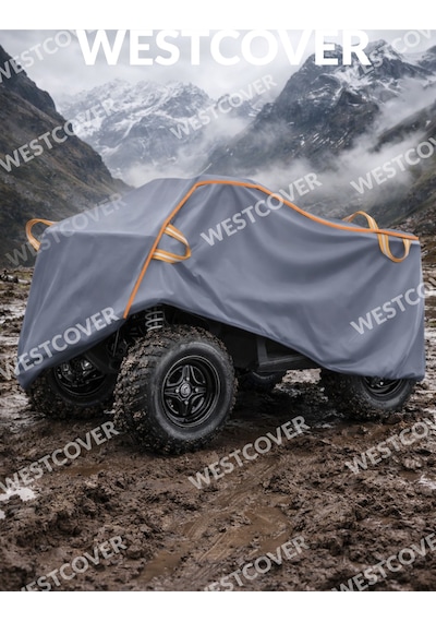 Yuki Hummer 200 Uyumlu Neon Fitilli Suni Deri Atv Brandası,çadırı