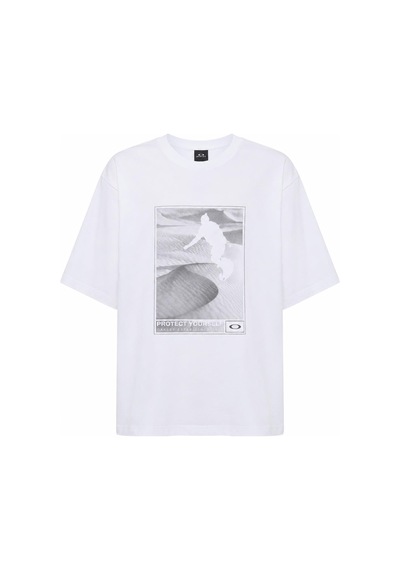Oakley Sandboard Erkek T-shirt-foa407982 Beyaz
