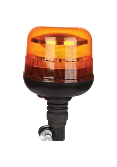 Wolfram 12v-24v Çakar Tepe Lamba 48 Ledli 48w Boru Tip 10 Fonksiyon 130 210 Mm Turuncu E9