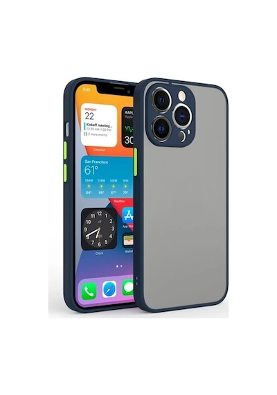 Apple iPhone Uyumlu 12 Pro Max 6.7inç Kamera Korumalı Premium Silikon Kılıf- 5775 Mor