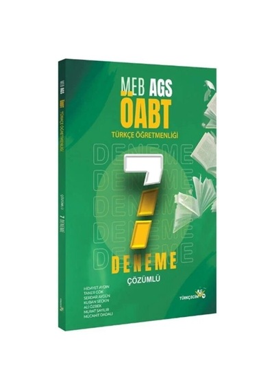 Öabt Meb Ags Türkçe Öğretmenliği 7 Deneme Türkçecim Tv