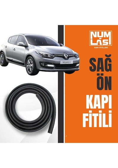 Renault Megane 3 Hatcback Sağ Ön Kapı Fitili-a Kalite-numlas-nm7115