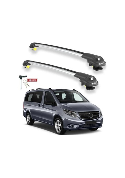 Turtle Mercedes-benz Vito W447 2015-2025 Ara Atkı Air1 Gri