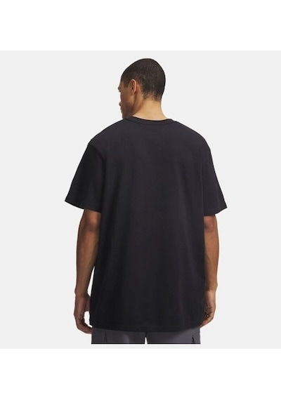 Under Armour Ua Logo Emb Heavyweight Erkek T-shirt 1373997-001 Siyah