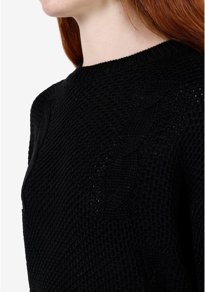 Colin's Colins Siyah Kadın Kazak Cl1072537 Q1.v2 Blk Siyah
