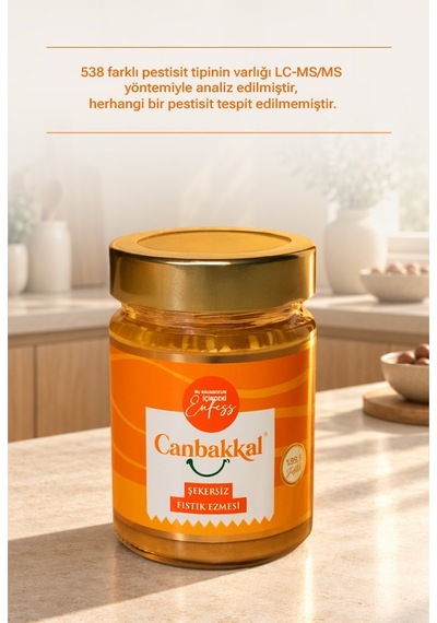 Canbakkal %99,9 Şekersiz Fıstık Ezmesi 300 G Doğal Fıstık Ezmesi, Katkısız İlave Şeker İçermez