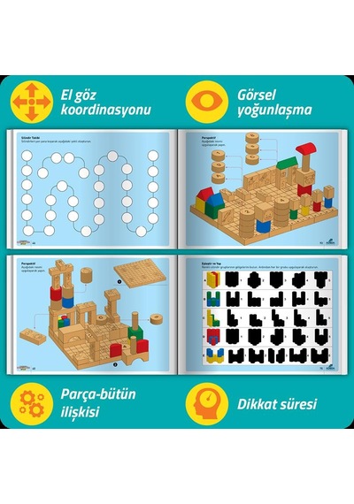 Dikkati Güçlendirme Seti Dgs Plus 6 Yaş Metal Kutu - Osman Abalı