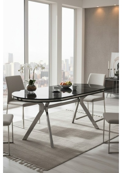 Zae Mdf Yemek Masası 90x170 Cm Siyah Mermer/nikel Siyah Mermer/nikel Zae Mdf Yemek Masası 90x170 Cm Siyah Mermer/nikel Siyah Mermer/nikel