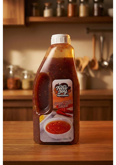 Chefs New Joy Sweet Chili Sosu Tatlı Biber Sosu Sweet Chili Sauce 2480 G