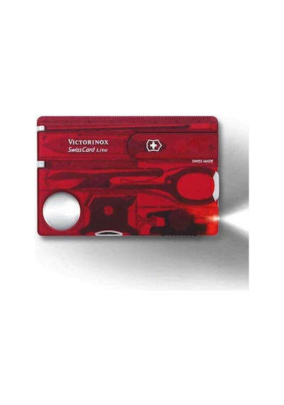 Swisscard Kamp Lite Şeffaf Kırmızı 0.7300.T Kırmızı