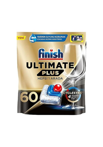 Quantum Ultimate Plus Bulaşık Makinesi Deterjanı, 60 Tablet