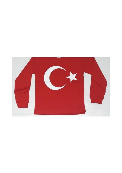 Modavals 23 Nisan 19 Mayıs 29 Ekim 10 Kasım Okul Gösteri Unısex Garson Boy Çocuk Ay Yıldız Baskılı Uzun Kol Badi - Kırmızı Çok Renkli Modavals 23 Nisan 19 Mayıs 29 Ekim 10 Kasım Okul Gösteri Unısex Garson Boy Çocuk Ay Yıldız Baskılı Uzun Kol Badi - Kırmızı Çok Renkli