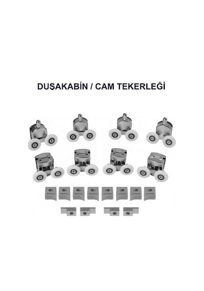 Duşakabin Cam Yedek Parça Kabin Tekeri Plastik Gövde Takım Diğer