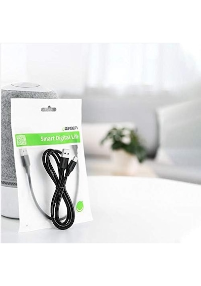 2.0 A Usb-a & Usb-c & Şarj Ve Data Kablosu, 50 Santimetre, Siyah, 60115