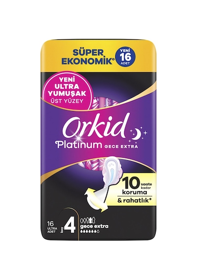 Orkid Platinum Gece Ekstra 16'lı - 8 Adet Tarı