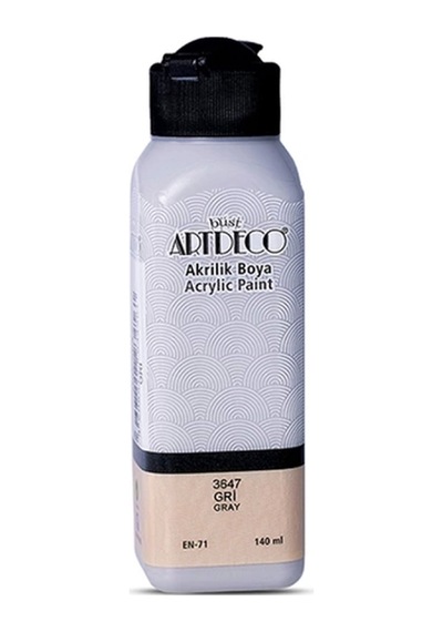 Akrilik Boya 140 Ml Gri Gri
