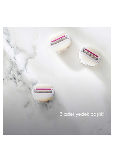 Gillette Venus Comfort Glide Sugarberry Yedek Başlık 3'lü Gillette Venus Comfort Glide Sugarberry Yedek Başlık 3'lü