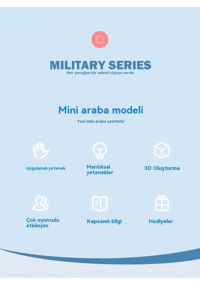 Loz Mini Araba Yapı Taşları - Ördek Elektrikli Araba