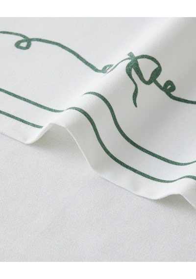 English Home Ribbon Joy Runner 40x140 Cm Yeşil-beyaz Yeşil-beyaz