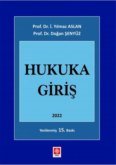 Hukuka Giriş Doğan Şenyüz 15. Basım