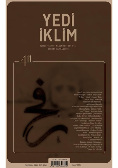 Yedi İklim 411.sayı Haziran 2024