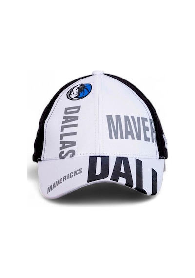 Beyaz Dallas Maveriks Basketbol Beyzbol Şapkası - Standart Beyaz