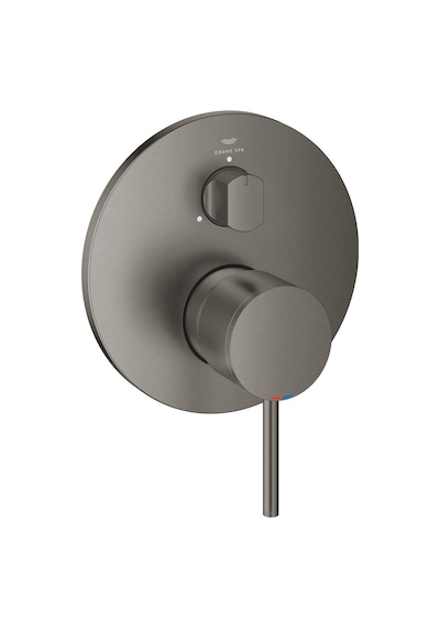 Grohe Atrio Tek Kumandalı 3 Yönlü Banyo Bataryası - 24356AL0 Siyah