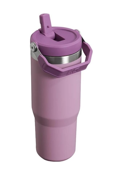 Stanley The Iceflow Flip Straw Pipetli Termos Bardak 0.89 Lt Lila