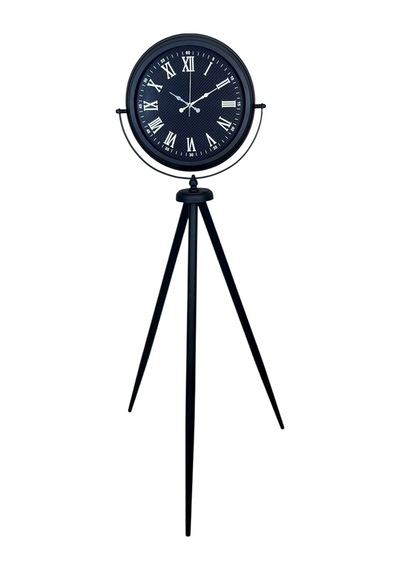 Midnight Black Tripod Ayaklı Saat Siyah