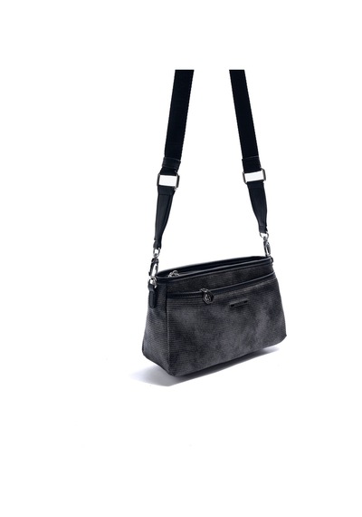 Silver & Polo Silver Polo Kadın Çapraz Çanta Sp1184-m86 Gümüş-siyah