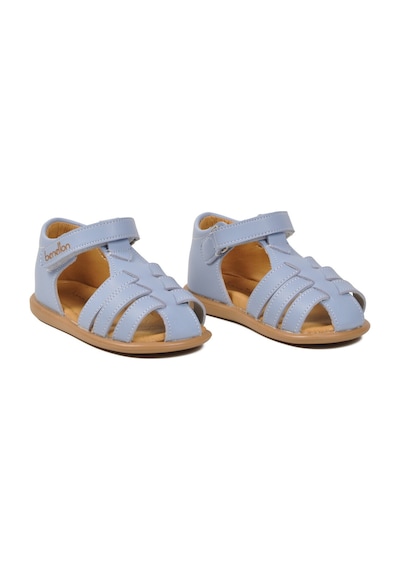 United Colors of Benetton Bebe Mavisi Cırtlı Hafif Bebek Sandalet Bn-1251 B