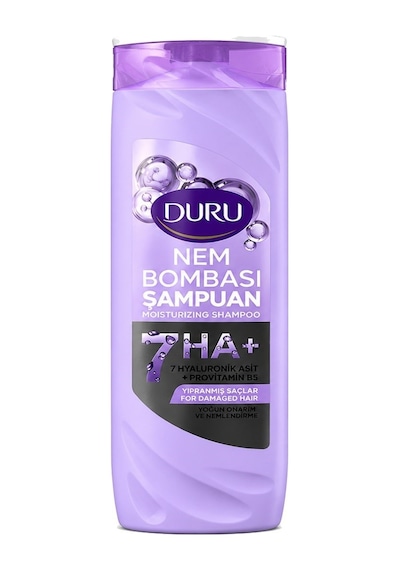 Duru Nem Bombası Şampuan 600 Ml Yıpranmış Saçlar İçin Yoğun Onarım Ve Nemlendirme 3 Lü