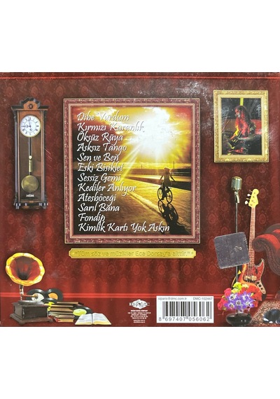 Plak Değildir Cd Dir Cd Ece Dorsay Kırmızı Karanlık Cd