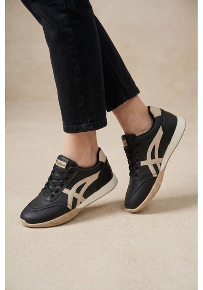 Papuçcity Dvmd 03441 Kadın Sneakers Spor Ayakkabı Siyah Papuçcity Dvmd 03441 Kadın Sneakers Spor Ayakkabı Siyah