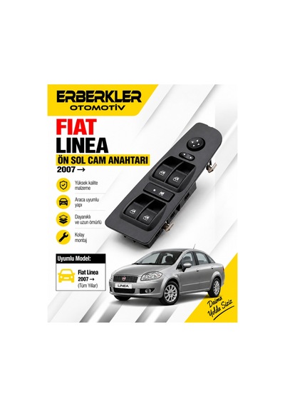 On Sol Cam Anahtarı Fıat Lınea 07 - Erb1173