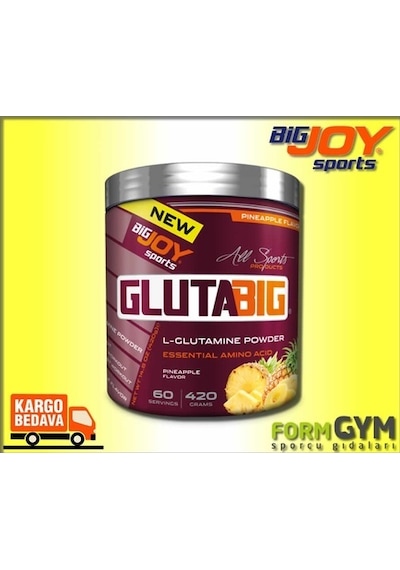 Bigjoy Glutamine 420 Gr Glutabig Ananas Aromalı