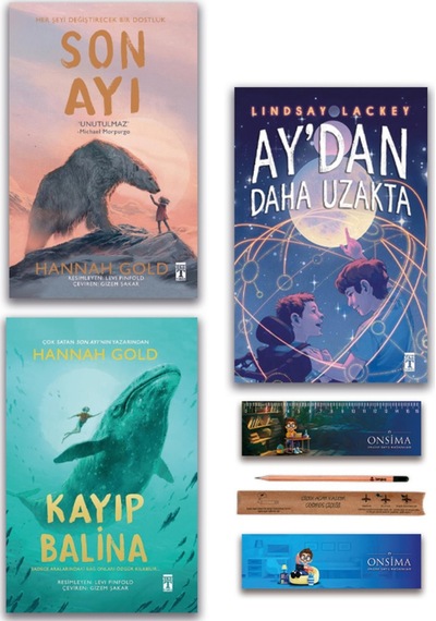 Genç Timaş Ay Dan Daha Uzakta - Son Ayı - Kayıp Balina Set 3 Kitap
