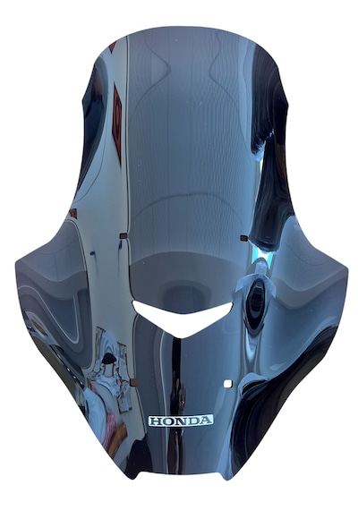 Honda Adv 350 23-24 Uyumlu Koyu Füme 60cm Ön Cam Siperlik