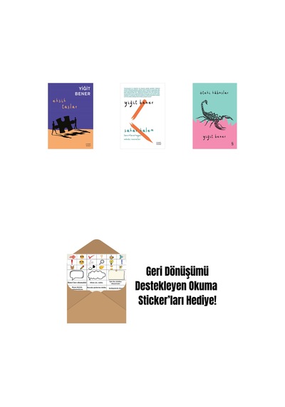 Eksik Taşlar + Sakar Kalem + Öteki Kabuslar + Okuma Sticker'ları