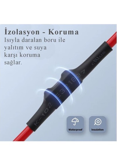 Şahnet 580 Parça Isı İle Şekillenen Makaron Seti - Kablo Düzenleyici