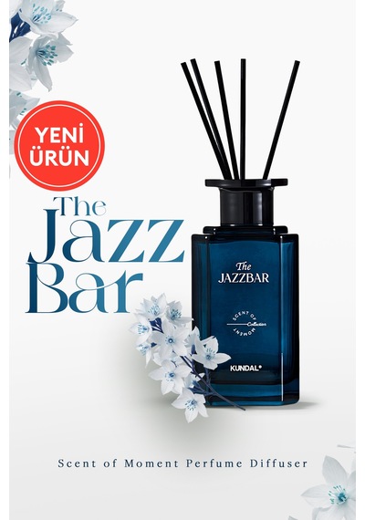 Şık Ve Dekoratif, Çubuklu Oda Kokusu - Difüzör Kundal Scent Of Moment Diffuser 200ml Jazz Bar Vanilya